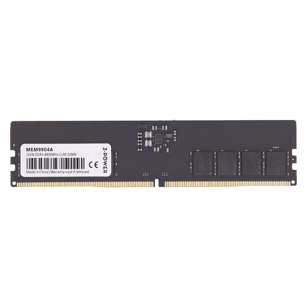 2-Power 16GB DDR5 4800MHz CL40 DIMM (1 x 16GB, DDR5-RAM, DIMM) (MEM9904A)