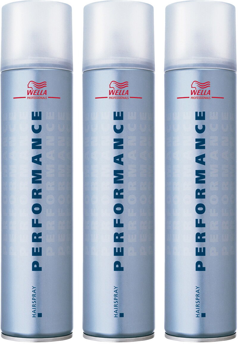 1500ml Wella Professionals Performance Haarspray mit Treibgas Aerosoldose Set (3 x 500ml)