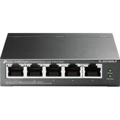 TP-LINK TL-SG1005LP TL-SG1005LP - V1 Netzwerk Switch 5 Port 10 / 100 / 1000MBit/s PoE-Funktion