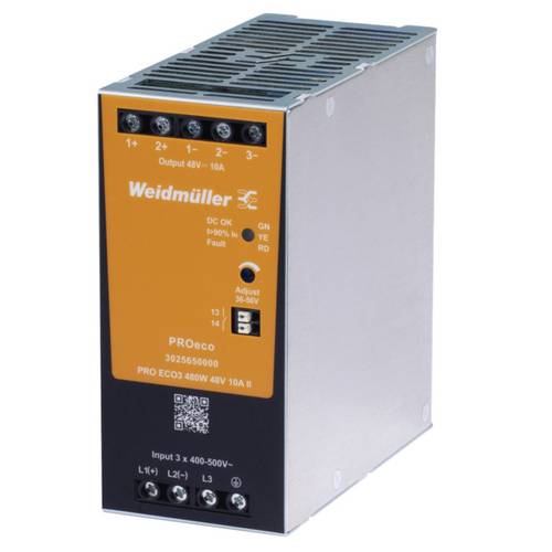 Weidmüller 3025650000 Stromversorgung 48V 10A 480W Inhalt 1St.