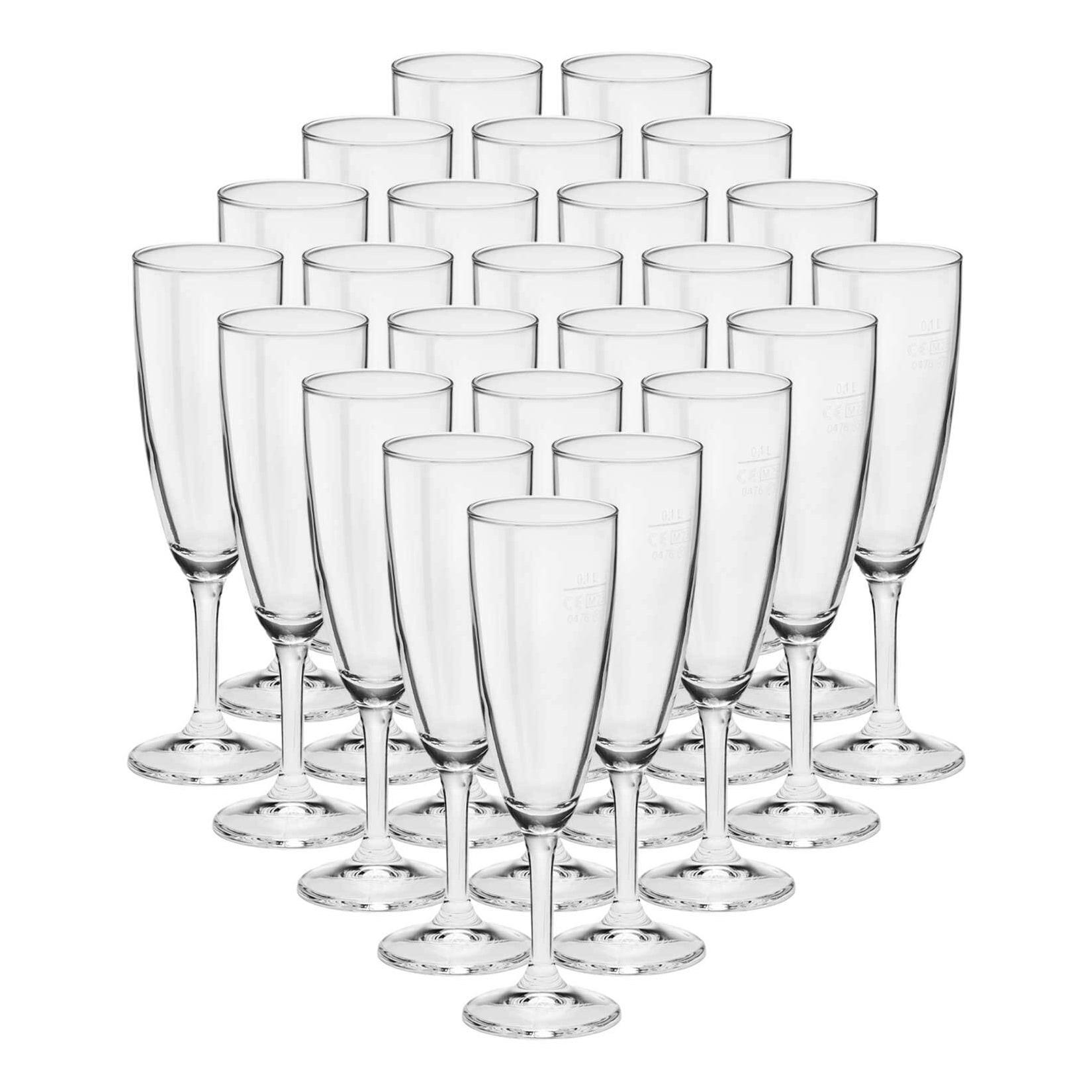 Bormioli Rocco Sektkelche geeicht Prosecco 0,1 l 24er Set