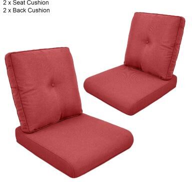 Gymojoy Outdoor Lounge Chair Replacement Cushion For Patio Chair