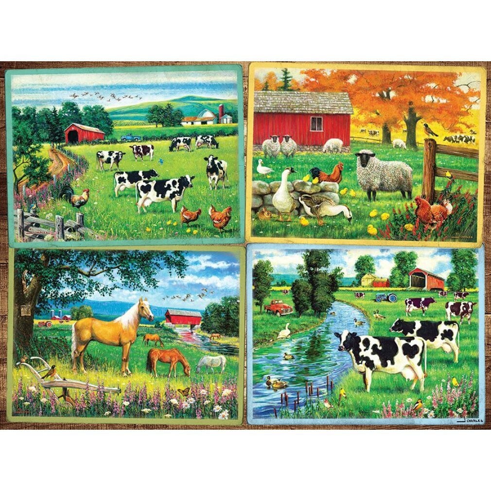Cobble Hill Puzzel Friends of the Country XL 275 stukjes