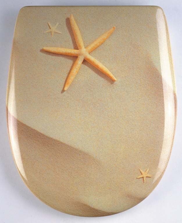 Pagette Olfa Ariane WC siège 950-0928 Sand , avec housse