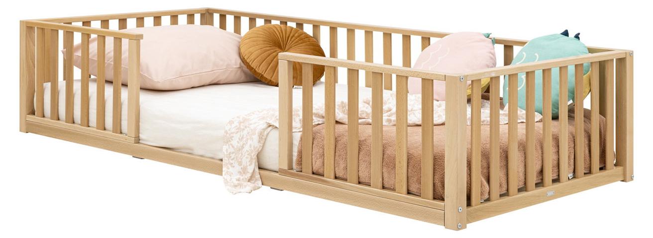 Bopita Jamie Montessori Bett - 90 x 200 cm - Natur