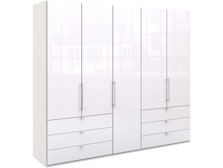 Kleiderschrank Folt weiss Holzwerkstoff B 250 cm