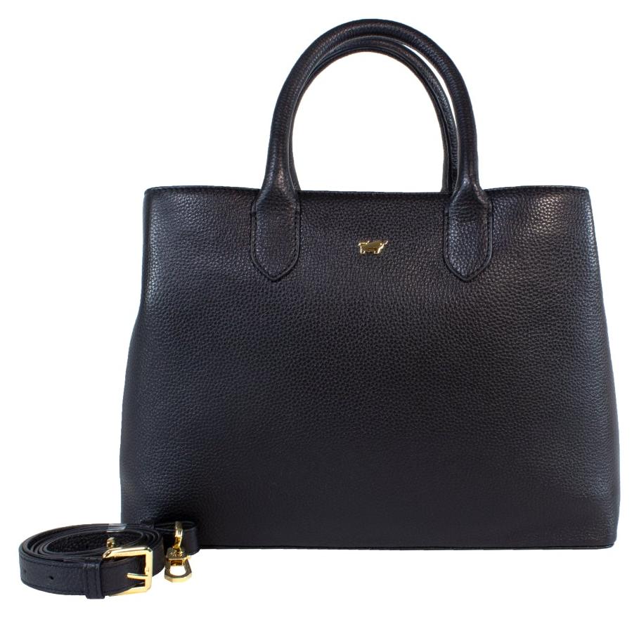 Handtasche ALESSIA Tote Bag schwarz Damen - Leder