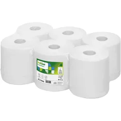 Gembird Centre Feed Rolls for Feed point system RPMB1300,1-Ply, 300m, recycled tissue, (6pc, Haushaltspapier, Weiss
