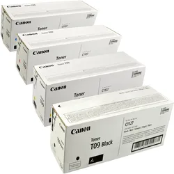 Canon, Toner, 4 Toner T09 Multipack K C M Y 4-farbig (BK, C, M, Y)