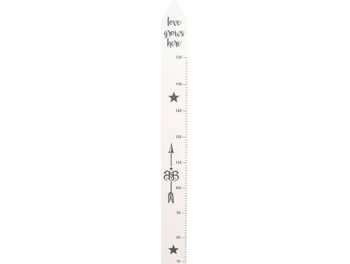 Messlatte ROBA Rock Star Baby 3 , weiß, B:10cm H:102cm T:1cm, MDF, Messlatten, Messlatte