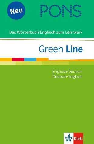 Marion Horner - PONS Green Line Wörterbuch: Englisch-Deutsch/Deutsch-Englisch. Das Wörterbuch Englisch zum Schulbuch - Preis vom 17.10.2026 19:25:27 h