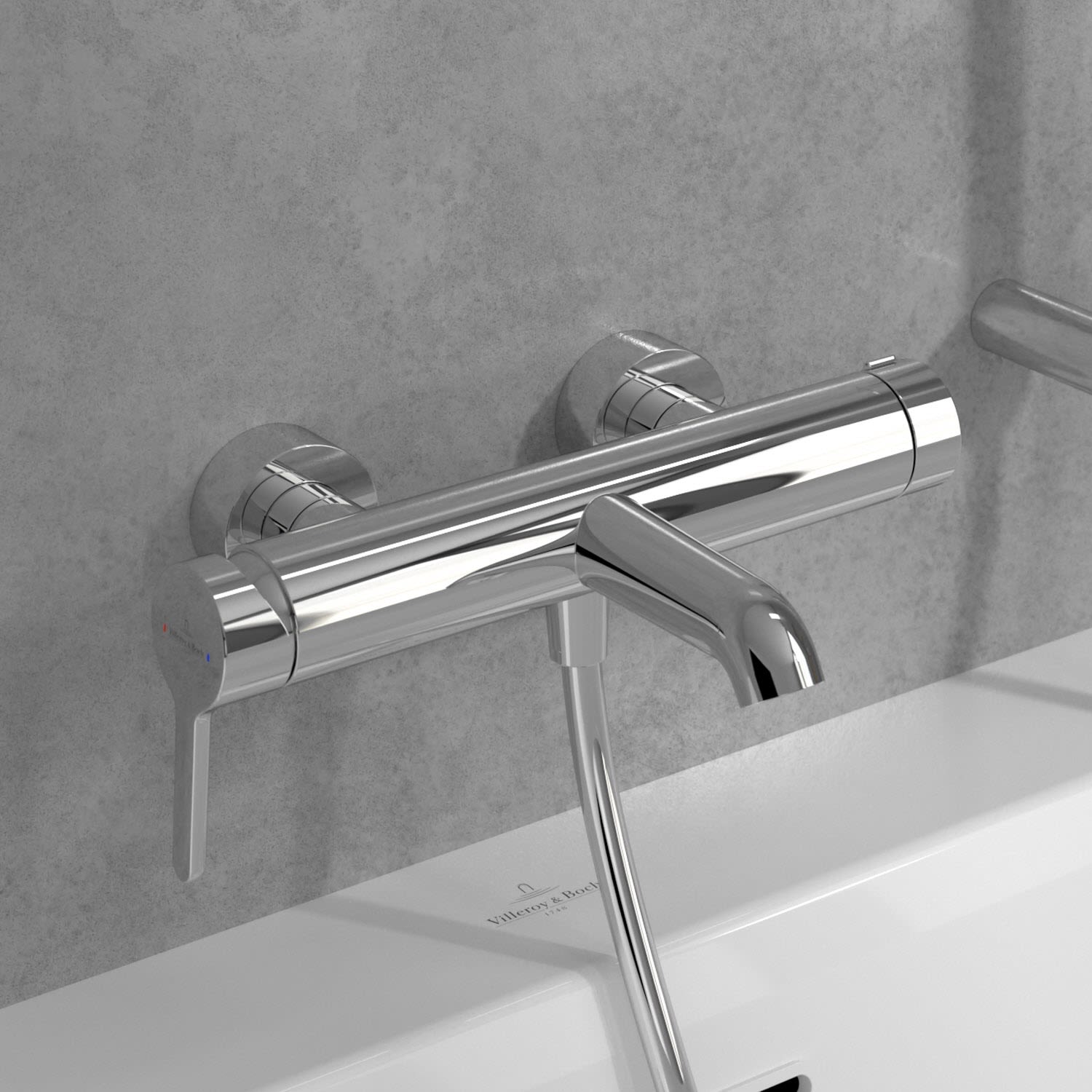 Villeroy & Boch Skyla Einhebel-Badewannenarmatur