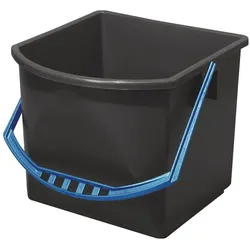 Vermop Eimer 17 L, anthrazit, Reinigungsutensil, Schwarz, Blau