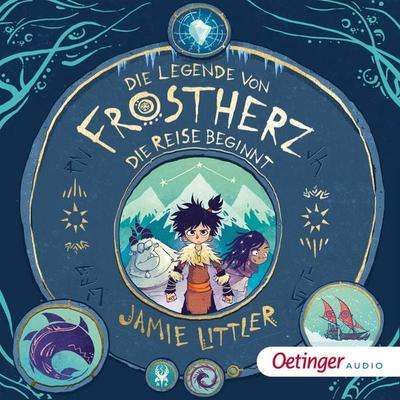 Die Legende von Frostherz 1. Die Reise beginnt - Jamie Littler, Audio, 9783837390650