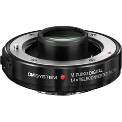 Olympus MC-14 1.4x Telekonverter (Telekonverter, Micro Four Thirds), Objektivkonverter, Schwarz
