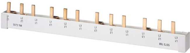 Siemens Indus.Sector Barrette de connexion 3 phases, 214 mm 5ST3708 (5ST3708)