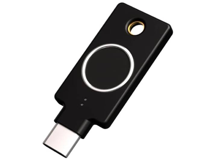 Yubico - YubiKey Bio-serie (FIDO-editie) - Beveiligingssleutel met multifactorauthenticatie, verbinding via USB-C, biometrisch