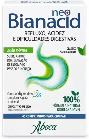 Aboca NeoBianacid Pastillas para chupar (sabor a menta) x45