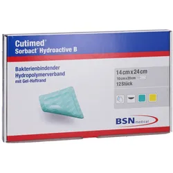 Cutimed Sorbact Hydroactive B Gel-V.14x2 12 St