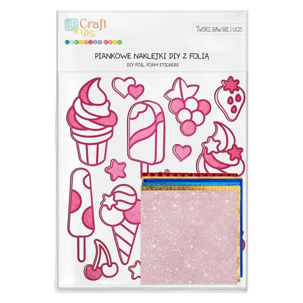 Brewis Eiscreme-Schaumaufkleber 16 Stk (16 Sticker) (48019977)