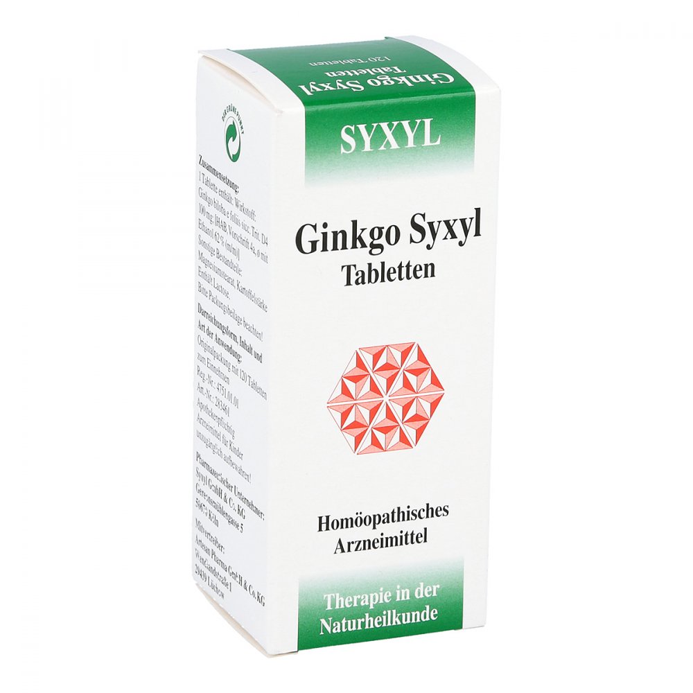 MCM KLOSTERFRAU Vertr. GmbH Ginkgo Syxyl Tabletten 07610888