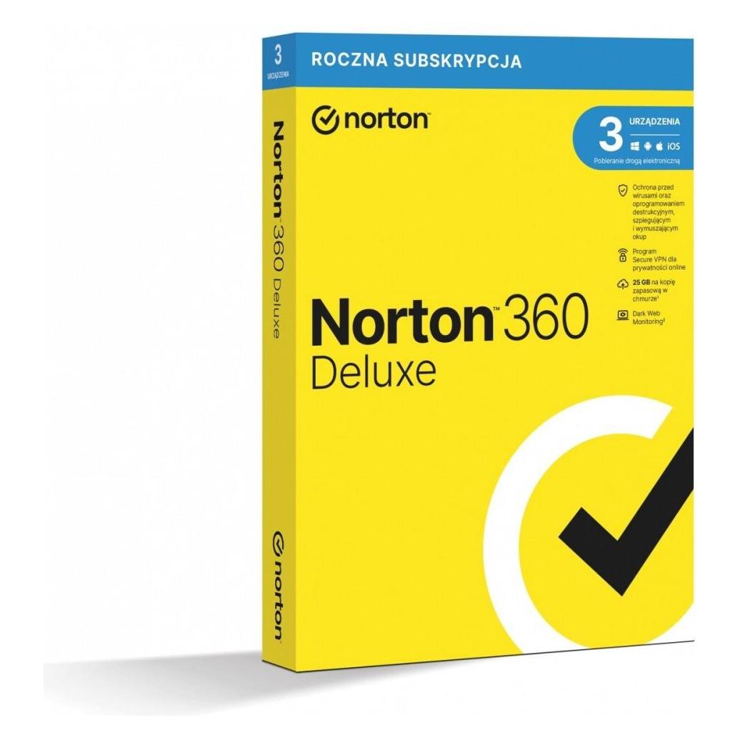 Norton 360 Deluxe 1 year(s) (1 User, 12 Monate) (21408734)