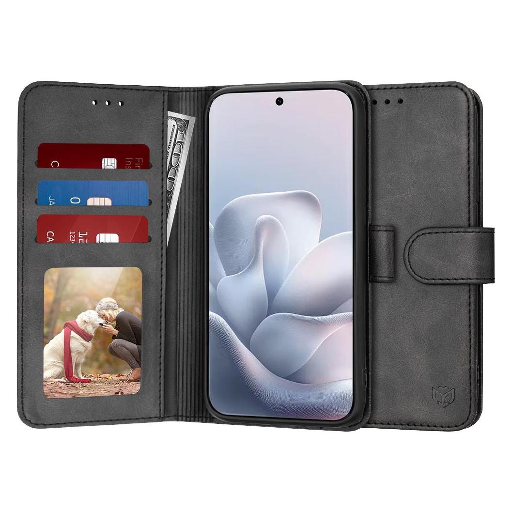 Techsuit - Diary Book - Motorola Edge 70 Fusion - Black (Motorola Edge 70 Fusion) (68303179)