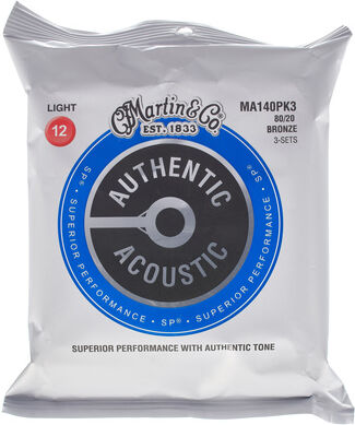 Martin Guitar MA-140 Authentic 3-Pack