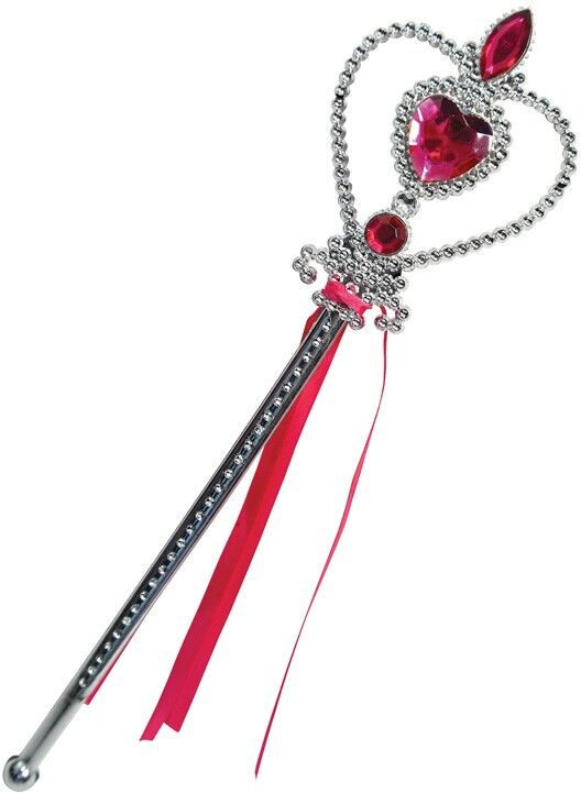 Baguette de Princesse coeur joyaux - Rubies