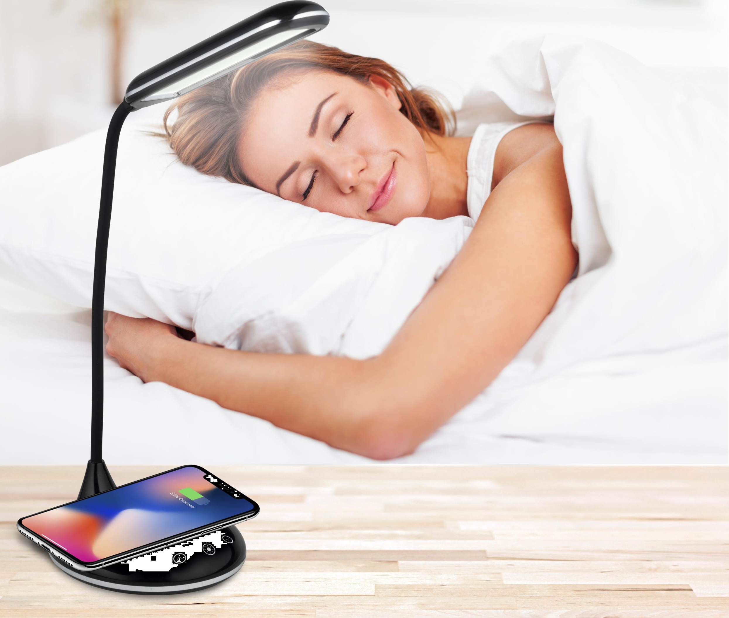 Grundig LED-Lampe & kabelloses Ladegerät