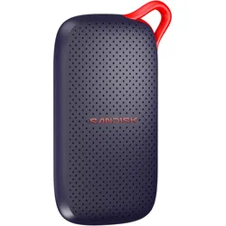 Sandisk Extreme Portable SSD "Crown" USB (2 TB), Externe SSD, Blau, Schwarz, Rot