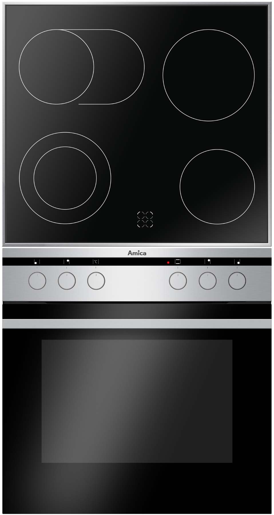 AMICA EHC 12760 E MF9 edelstahl, 60cm