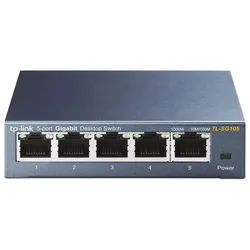 TP-Link Switch 5x GE TL-SG105 Metall Gehäuse