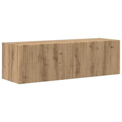 vidaXL TV-Wandschrank Kunsthandwerk Eiche 60x31x29,5 cm