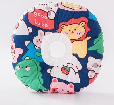 Inspire Select Soft Adjustable Recovery Collar For Cats & Dogs PP Cotton Protective E Collar For Post Surgery Healing s xs 3.97.1 In