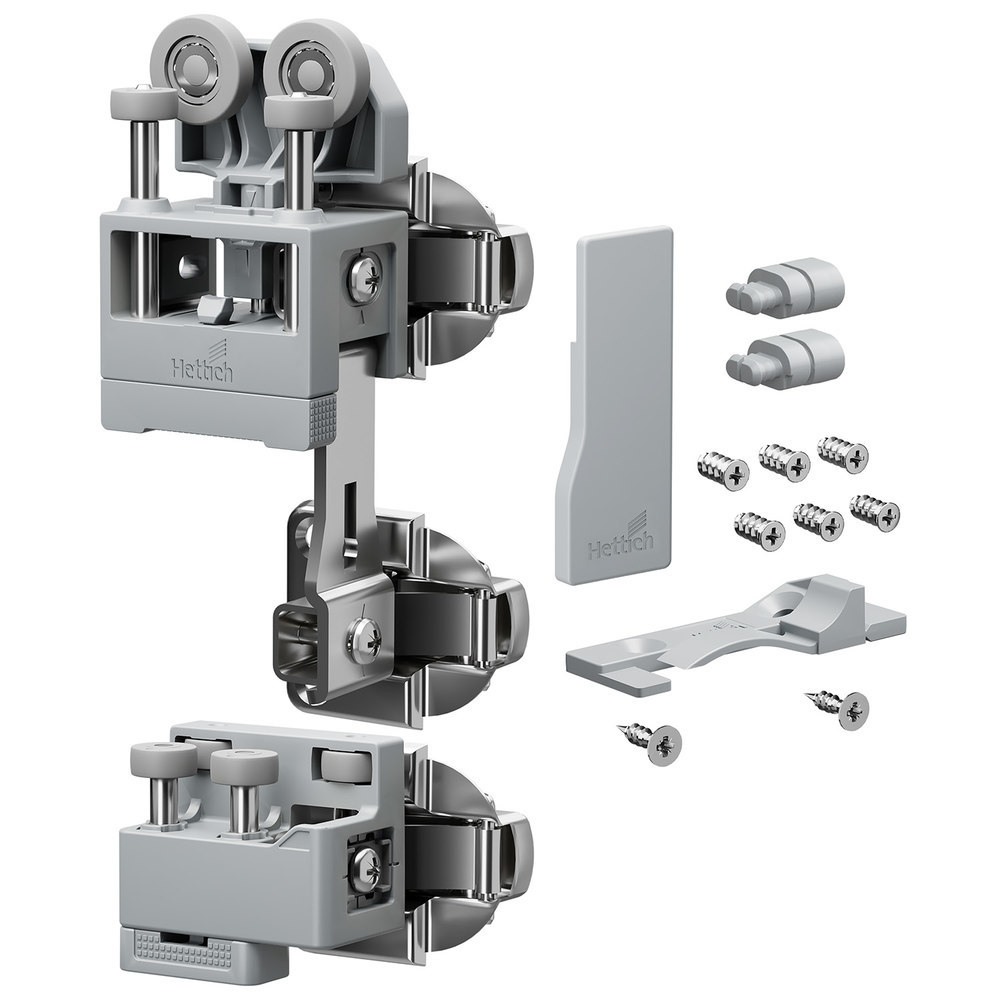Hettich Falttürbeschläge-Set WingLine L , rechts, mit Schließautomatik 9339344