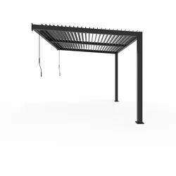 Sojag Terrassenüberdachung Hana 1013 Schwarz   305,3x399,4x270,1cm