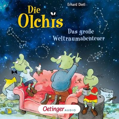 Die Olchis. Das große Weltraumabenteuer - Erhard Dietl, Audio, 9783837390582
