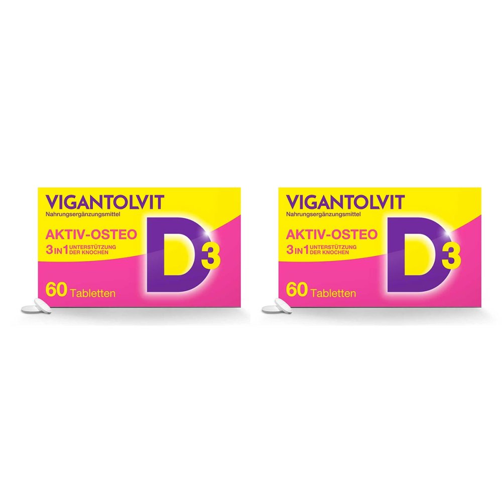 WICK Pharma - Zweigniederlassung der Procter & Gam Vigantolvit Vitamin D3 K2 Calcium Filmtabletten 08101108