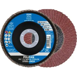 PFERD TOOLS POLIFAN Fächerscheibe PFC konisch SG STEELOX Stahl/Edelstahl - 67706115