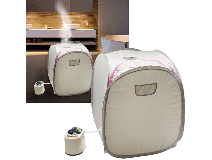 Mobile Heim-Sauna und Dampfbad, 1000 Watt