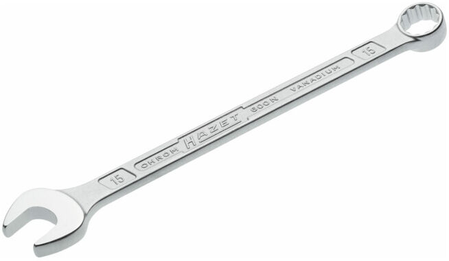 Clé mixte 600N-15 15 mm HAZET (600N-15)