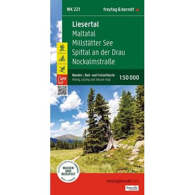 freytag & berndt Wanderkarte Liesertal - Maltatal - Millstätter See - Spittal an der Drau - Nockalmstraße 1:50.000, Sonstige von , KOMPASS Freytag &