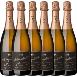 Lauffener Weingärtner eG Lauffener Katzenbeißer Schwarzriesling Rosé Sekt b.A. trocken 0,75l - 6er Karton