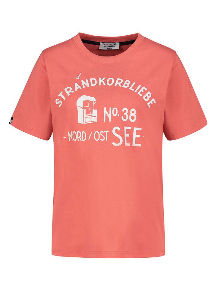Eight2Nine Shirt in Koralle - M