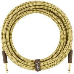 Fender Deluxe Series Instrument Cable (5.50 m, 6.3mm Klinkenkabel), Audiokabel