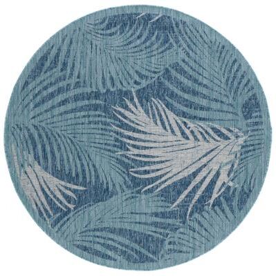 SAFAVIEH Courtyard Marla Tropical Indoor/ Outdoor Waterproof Patio Backyard Rug