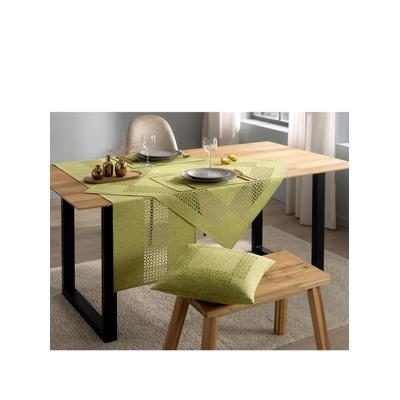 Tischdecke Gr. 4, grün (lindgrün), B:40cm L:40cm, Tischdecken, Tischdecke