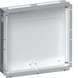 Hager FWU32L Mauerkasten 72PLE, leer, o.BR und Tür, SKII, Nischenmaße 507x565x115mm