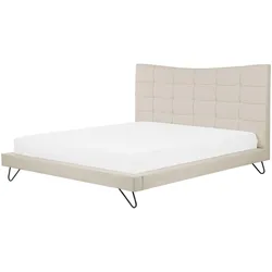POLSTERBETT 160/200cm Helles Beige Lannion
